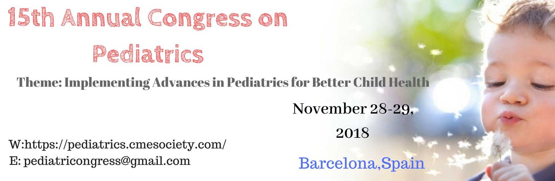15th Annual Congress on Pediatrics